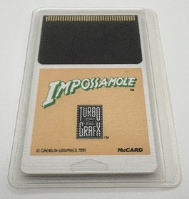 Impossamole (TurboGrafx-16) HuCard, Case & Manual - Tested