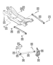 Genuine Mopar Suspension Guide Rod 5274636AB