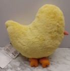 NEW Target Easter Spring Yellow Chick Shaped Plush Throw Pillow 13" x 12.5" — photo 4