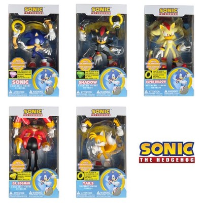 Sonic the Hedgehog Buildable Figure with Interchangeable Pieces Choose Toy SEGA