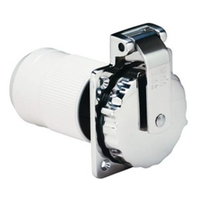 Marinco INLET, 32A 230V EZ LOK SS W/ENCL 6371EL-BXPK