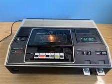 RCA SelectaVision VCT-300 VHS VCR 1978 Vintage Top Loader Powers On Untested