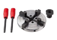 Valex self-centering and reversible 4-jaw chuck