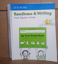 Get Set for School- Readiness & Writing Pre-K Teacher's Guide---Spiral Paperback