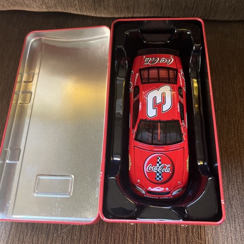 Dale Earnhardt #3 Coke Vending Machine Tin/Car 1:32 1998 Monte Carlo Club Car - Picture 5 of 5