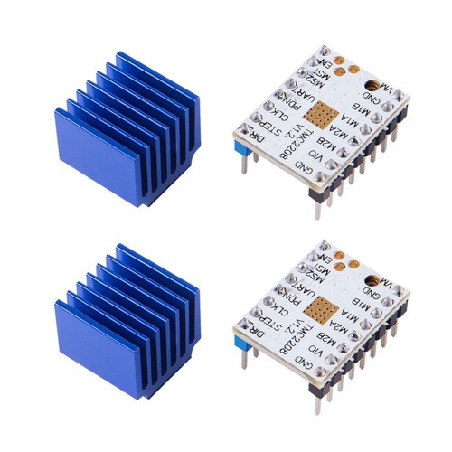 2PCS Upgrade TMC2208 V1.2 Stepper Motor Driver Reprap MKS Prusa i3 Ender-3 Pro - Afbeelding 7 van 10