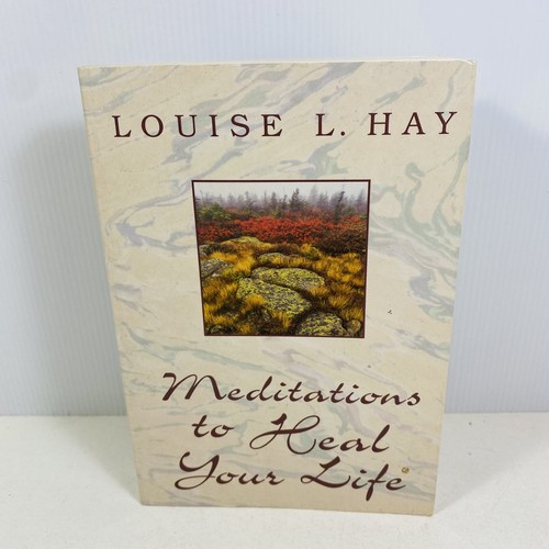 2 Lot Louise L Hay -You Can Heal Your Life & Meditations to Heal Your Life - Picture 10 of 18