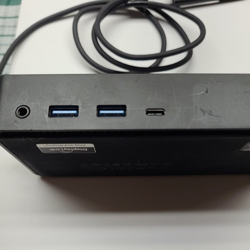 Dell D6000 Universal Docking Station w/power adaptor USB-C HDMI Dual Display - Bild 4 von 5