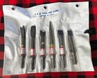 S&G TOOL AID 6pc PNEUMATIC AIR CHISEL PUNCH AUTO BODY WORK SET WELD BREAK “RUST”
