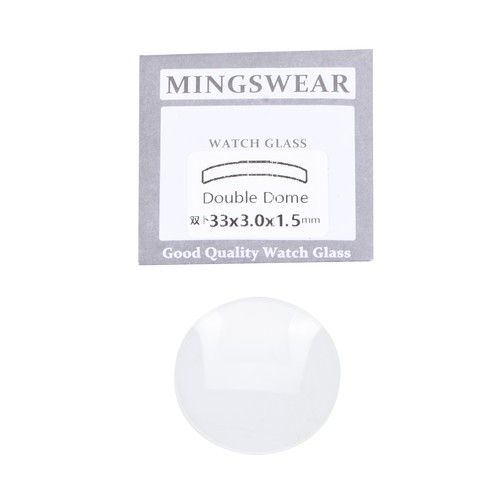 Durable Double Domed Mineral Watch Crystal 30mm-38mm Diameter Concave Glass - Picture 28 of 33