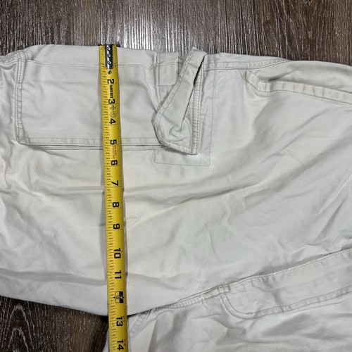 Vintage Abercrombie & Fitch Drawstring Cargo Shorts Mens 33 Distressed Y2K Faded - Picture 9 of 11