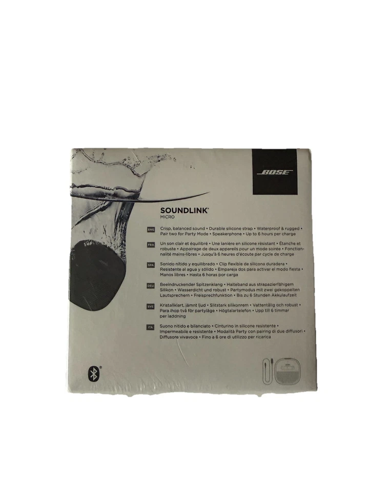 Bose SoundLink Micro Tragbares Lautsprechersystem - Schwarz (783342-0100) - Bild 3 von 4