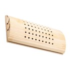 Lumbar Pillow Moxibustion Pillow Wooden Sleeping Pillow Wood Moxibustion Pillow