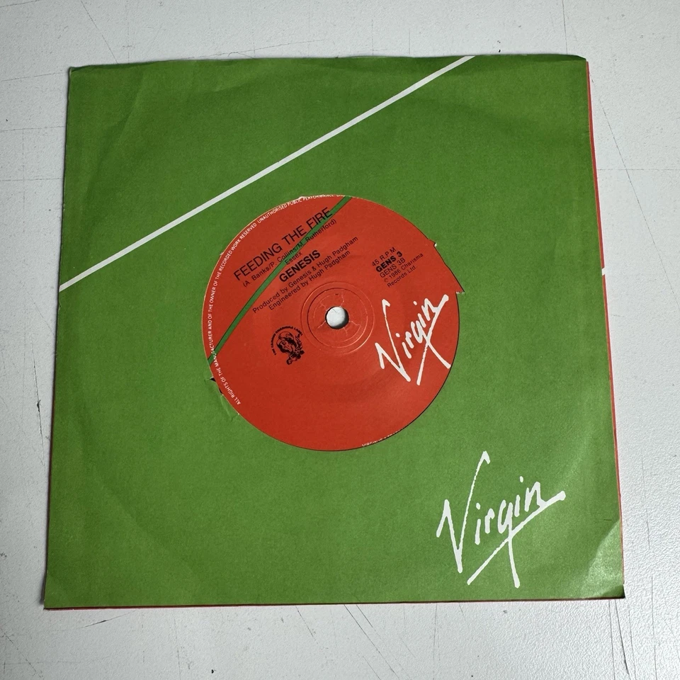 GENESIS Land Of Confusion Vinyl Single 45RPM 7" Virgin Records 1986 GENS3 - Image 2 of 4