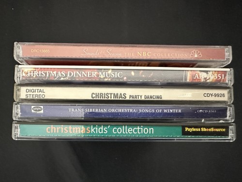 Lot Of 5 Albums Christmas Diner Music Kids Collection Party Dancing On Audio - Bild 5 von 6