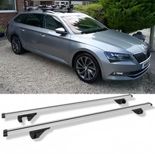 53" Dachträger Gepäckablage Gepäckträger Mit Schlüssel für Skoda Superb Kombi