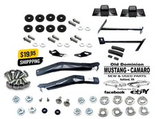 1967-1968 Mustang Front Rear Bumper Bracket Kit 1967-1968 Mustang Front Rear Bumper Bracket Kit