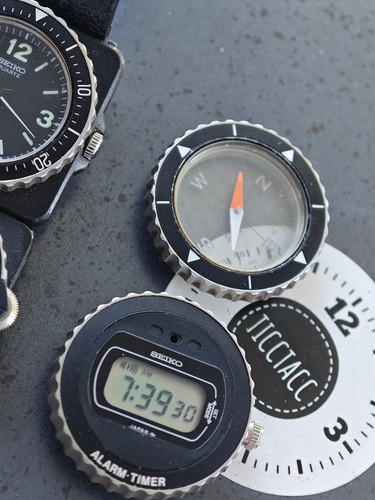 SEIKO CONTRA FIELDMASTER Black PVD - ALL 4 Modules - Bild 5 von 20