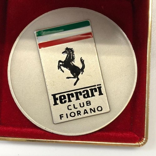 Ferrari International Rendez Vous Medal Fiorano 1990 Collectible Award Rare - Bild 3 von 8
