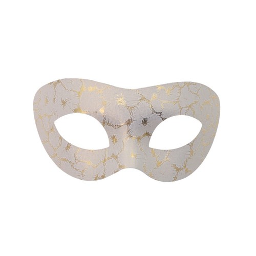 Crack Pattern Half Face Mask Vintage Prince Mask Festival Costume Party - Picture 13 of 18