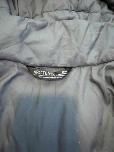 Arc'teryx Radsten Parka Men's Insulated Gore-Tex Hooded Gray Jacket Size M image 4
