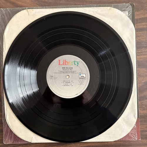 DON MCLEAN American Pie vinyl Lp IN SHRINK!! record in excellent condition! 1980 - Picture 4 of 11