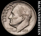 1952 Silver Roosevelt Dime-Scarce Better Date No Reserve #i3900