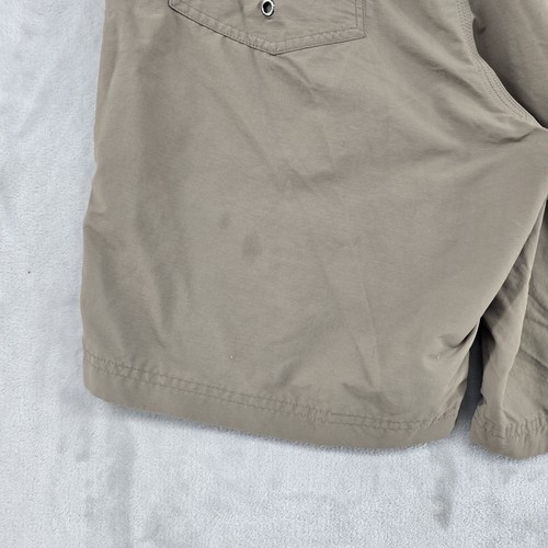 Howler Bros Watermans Fishing Shorts Mens 34 Tan Ripstop Drawstring Pockets - 第 8/8 張圖片