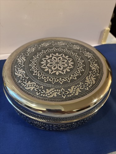 Designer Spice Container Masala Dabba With 7 Compartments Masala Box Spice Conta - Picture 1 of 4