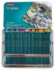 Derwent Studio 72 Artist Blendable Coloured Pencils Set in Tin, Complete.