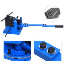 120° Angle Manual Metal Bender 100x10mm Flat Steel 20mm Round Steel Bending