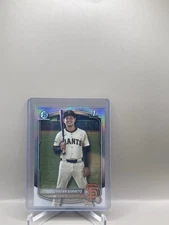 2025 Bowman Chrome 1st Yulian Barreto Refractor /499 #BCP-229 SP Giants