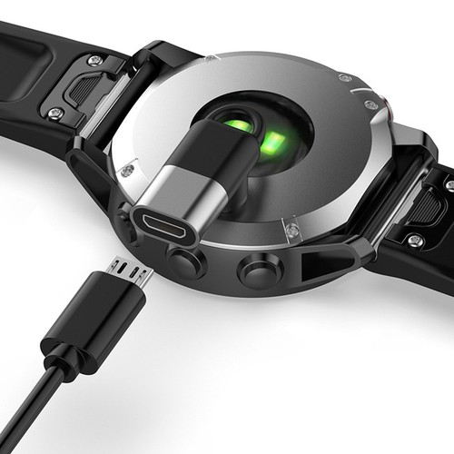 Type C/Micro Smart Watch Charger Adapter for Garmin Fenix 7/Venu/Enduro/Legacy - Photo 6 sur 14