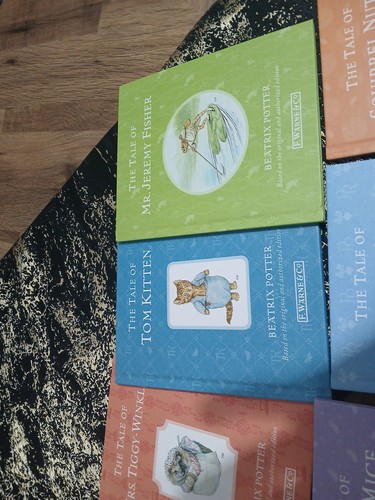 BEATRIX POTTER THE PETER RABBIT LIBRARY COLLECTION 10 BOOKS COMPLETE SET - Picture 6 of 14