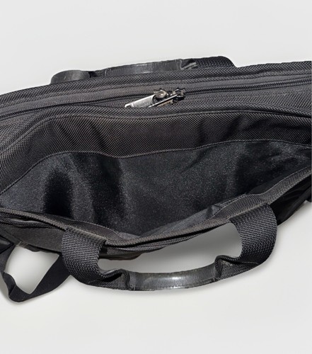 Tumi Black Slim Briefcase Ballistic Nylon Large Laptop Portfolio 26111D4 - Picture 7 of 14