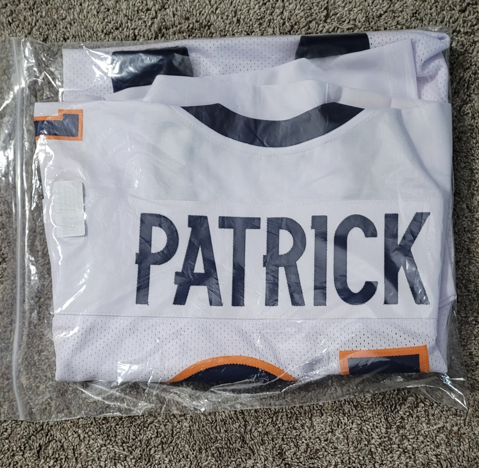 Tim Patrick Signed Denver Broncos Away Jersey Prime Time Certified #81