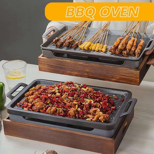 Rauchfreier Tragbarer BBQ Grill Koreanischer Japanischer Holzkohle BBQ Ofen3459 - Bild 4 von 10