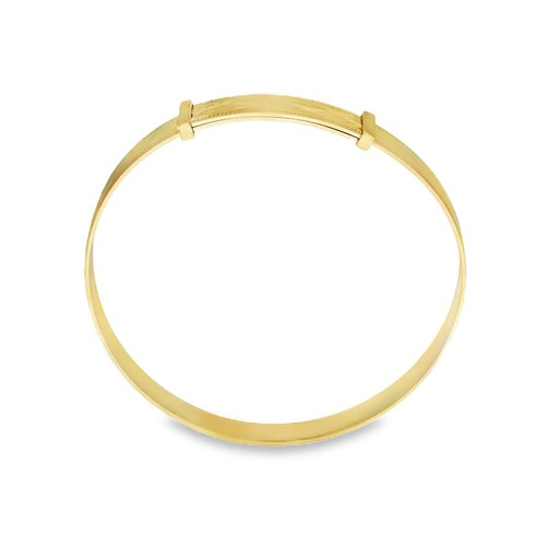 Baby Armreif 9 kt Gelbgold - 15,5 cm - 4,6 g - Bild 4 von 5