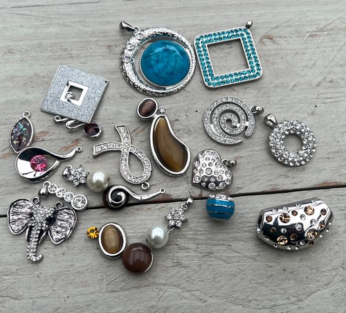 20 x Anhänger Charms Ketten-Anhänger vers. Designs, Mix, Konvolut, Nr.1
