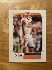 2019 Panini Score DEXTER LAWRENCE Rc #367 New York Giants Card