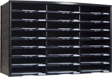 12 Compartment Organizer 24 Compartment, Blac...