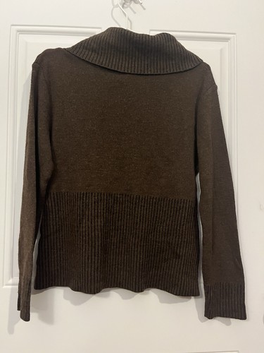 Paola & Angela Damen Wasserfallausschnitt Pullover Größe Small Hergestellt in Kanada - Bild 2 von 6