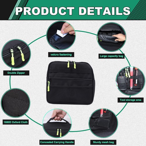 Bolsa organizadora de almacenamiento lateral izquierdo maletero trasero para LR Range Rover Sport L461 2023+ - Imagen 22 de 24