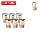 Gourmet Candycane Cocoa White 14 OZ (6 Pack) - Perfect for Holiday Celebration