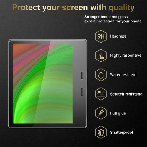 3x Tempered Glass for Kindle Oasis 2017 (9. Gen.) Display Screen Protection Film - 第 2/8 張圖片