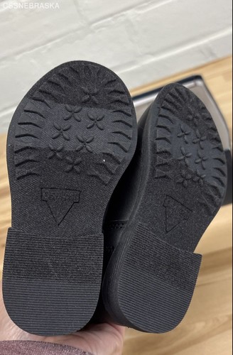 OshKosh Black B'gosh Kleinkind Mädchen schwarze Reitstiefel - Größe 8 - Bild 6 von 8