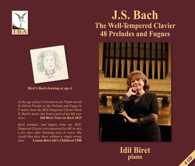 Johann Sebastian  J.S. Bach: The Well-tempered Clavier: 48 Preludes and Fu (CD)