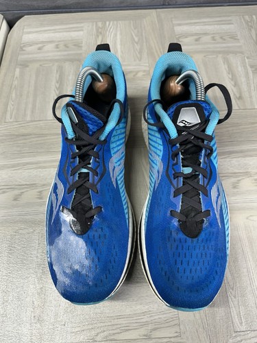 STAINED Saucony Endorphin Speed 2 Men 10.5 Blue Low Top Running Shoes S20688-30 - Picture 3 of 16