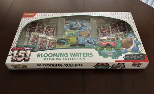 Pokemon Scarlet & Violet 151 Blooming Waters Premium Collection Box Sealed