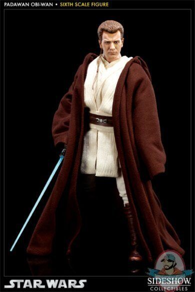 Star Wars Padawan Obi-Wan 1 6 scale figure by Sideshow Collectibles Star Wars Padawan Obi-Wan 1 6 scale figure by Sideshow Collectibles